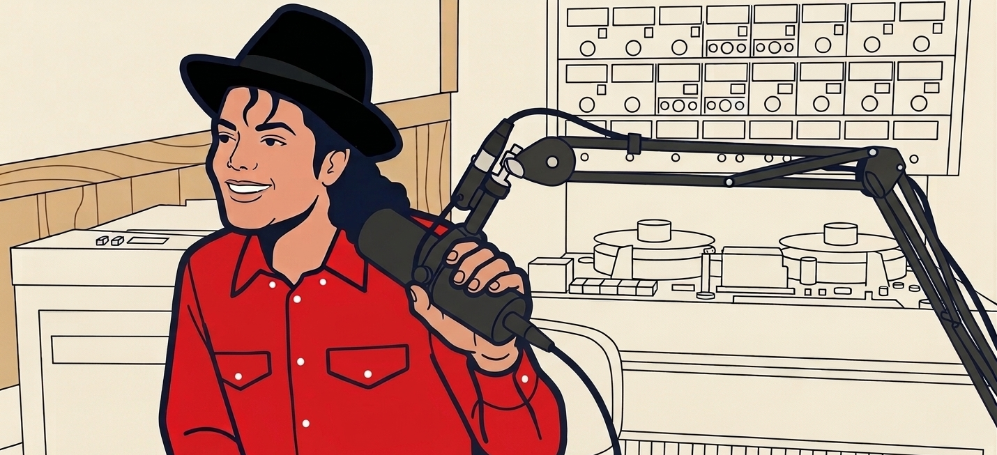 Michael Jackson Shure SM7